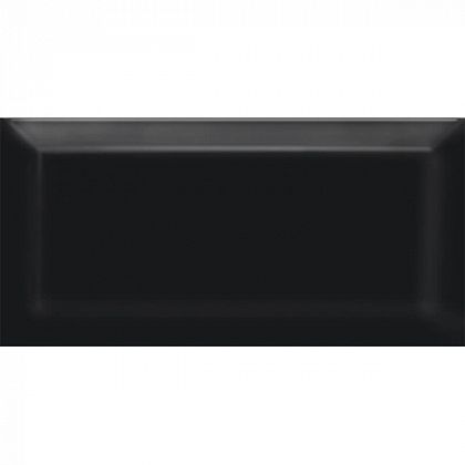 19041n плитка настенная бланше черный грань 9,9х20 (0.792м2/38,016м2/48уп) 