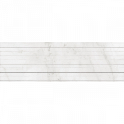 настенная плитка канцоне 7д белый 30х90 (1,35м2/48,6м2/36уп) 