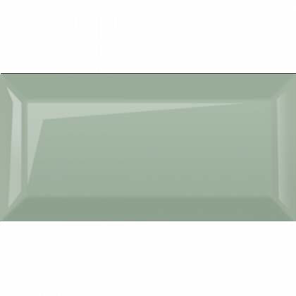 плитка настенная metrotiles салатовый грань 10х20 (0,88м2/73,92м2) 
