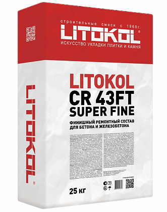 litokol cr43ft super fine - светло-серый