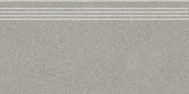 Керамогранит джиминьяно ступень серый матовый обрезной dd254020r\gr 30х60 в интерьере
