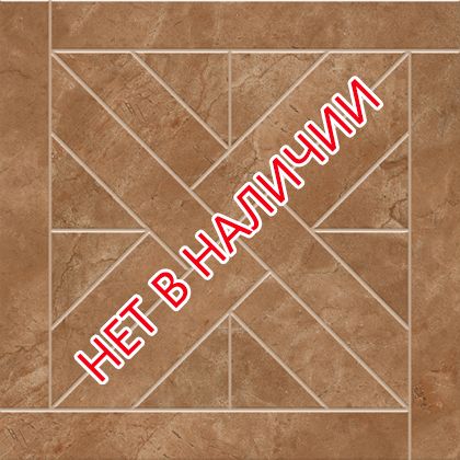 Керамогранит marfim brown декор фрейм mat (k944086) 45x45 в интерьере