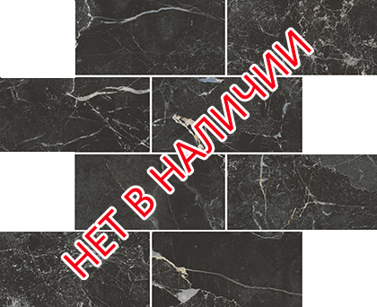 Керамогранит marmori мозаика st. laurent черный k945631lpr 29x35,6 в интерьере
