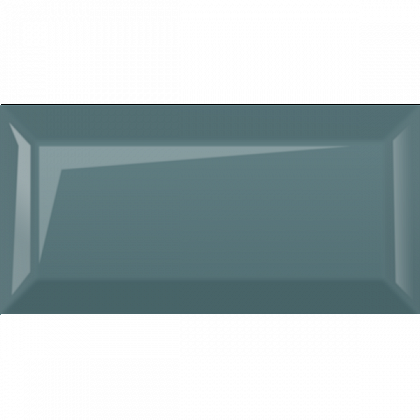 плитка настенная metrotiles голубой грань 10х20 (0,88м2/73,92м2) 